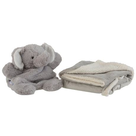 Peluche Elefante con Copertina - Tippy