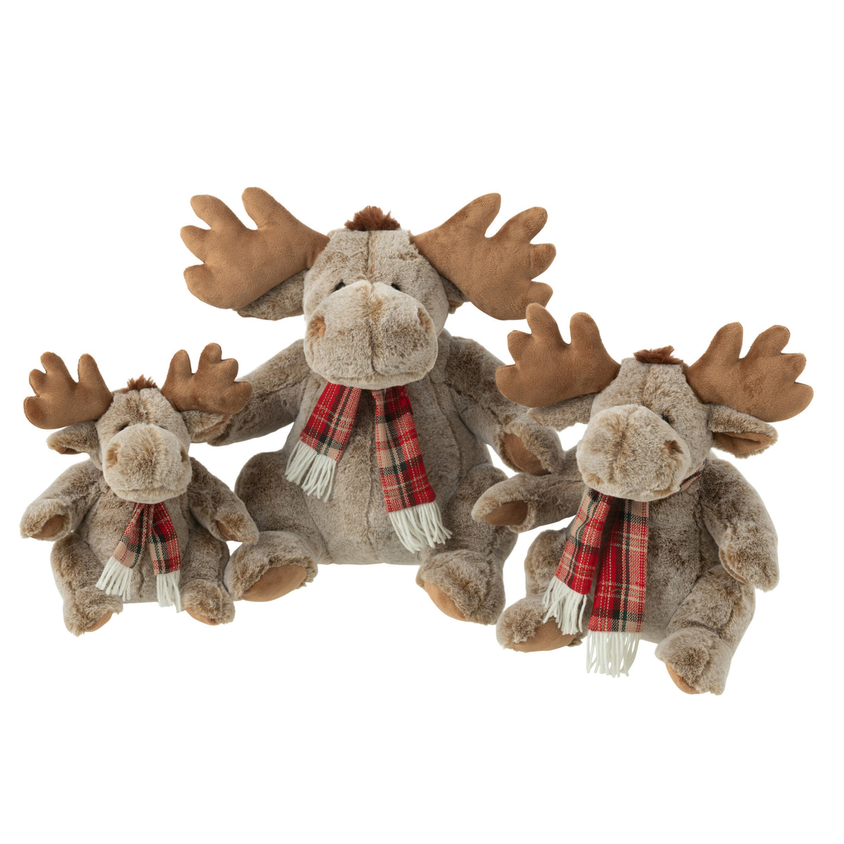 Peluche Renna con Sciarpa Tartan - Twinkle