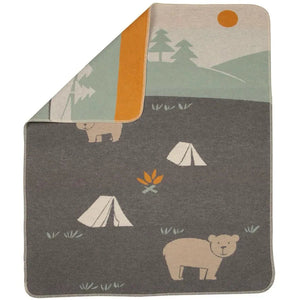 Coperta in Caldo Cotone fantasia - Camping Bear