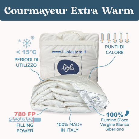 Daunex Courmayeur Piumino Siberiano Extra Warm