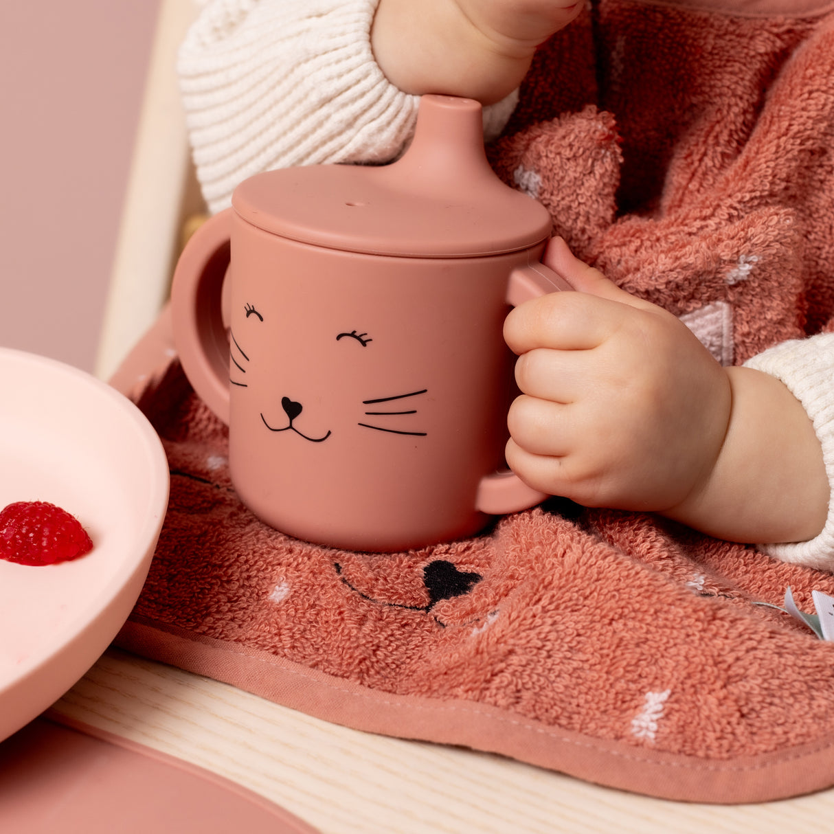 Tazza Sippy in Silicone - Mr. Cat