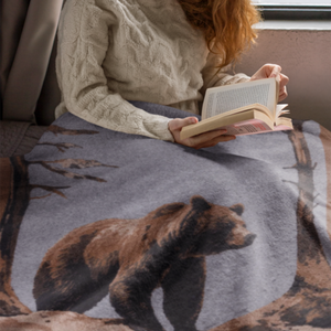 Coperta in Lana Cotta - Happy Bear