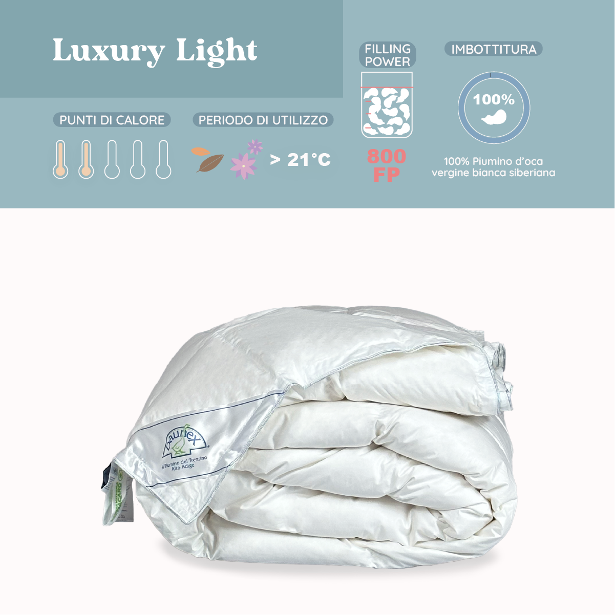 Daunex Siberian Luxury Piumino Light