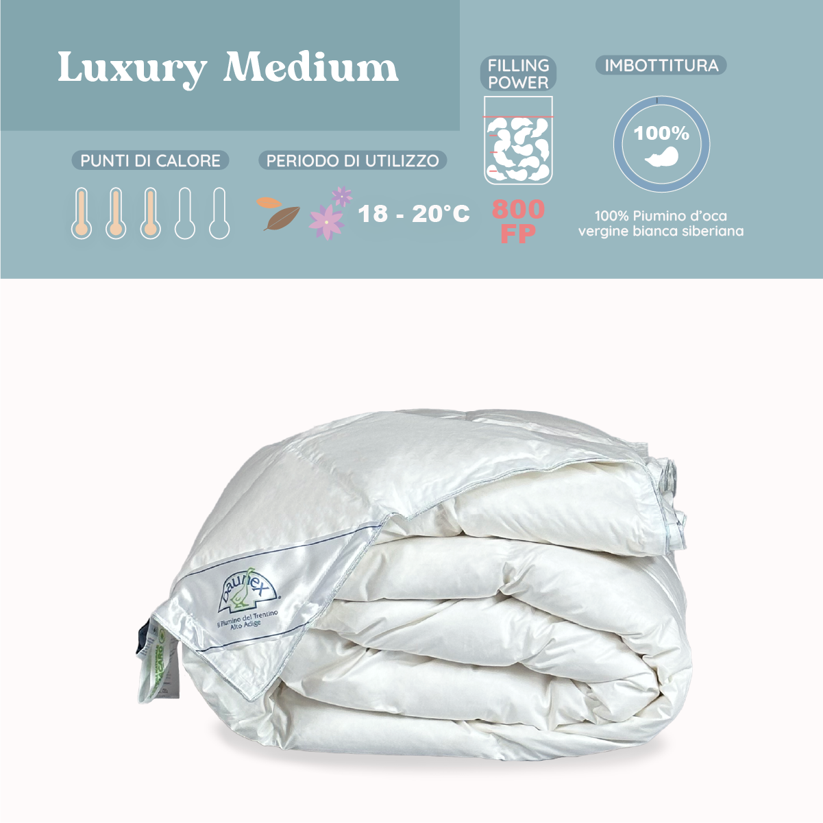 Daunex Siberian Luxury Piumino Medium