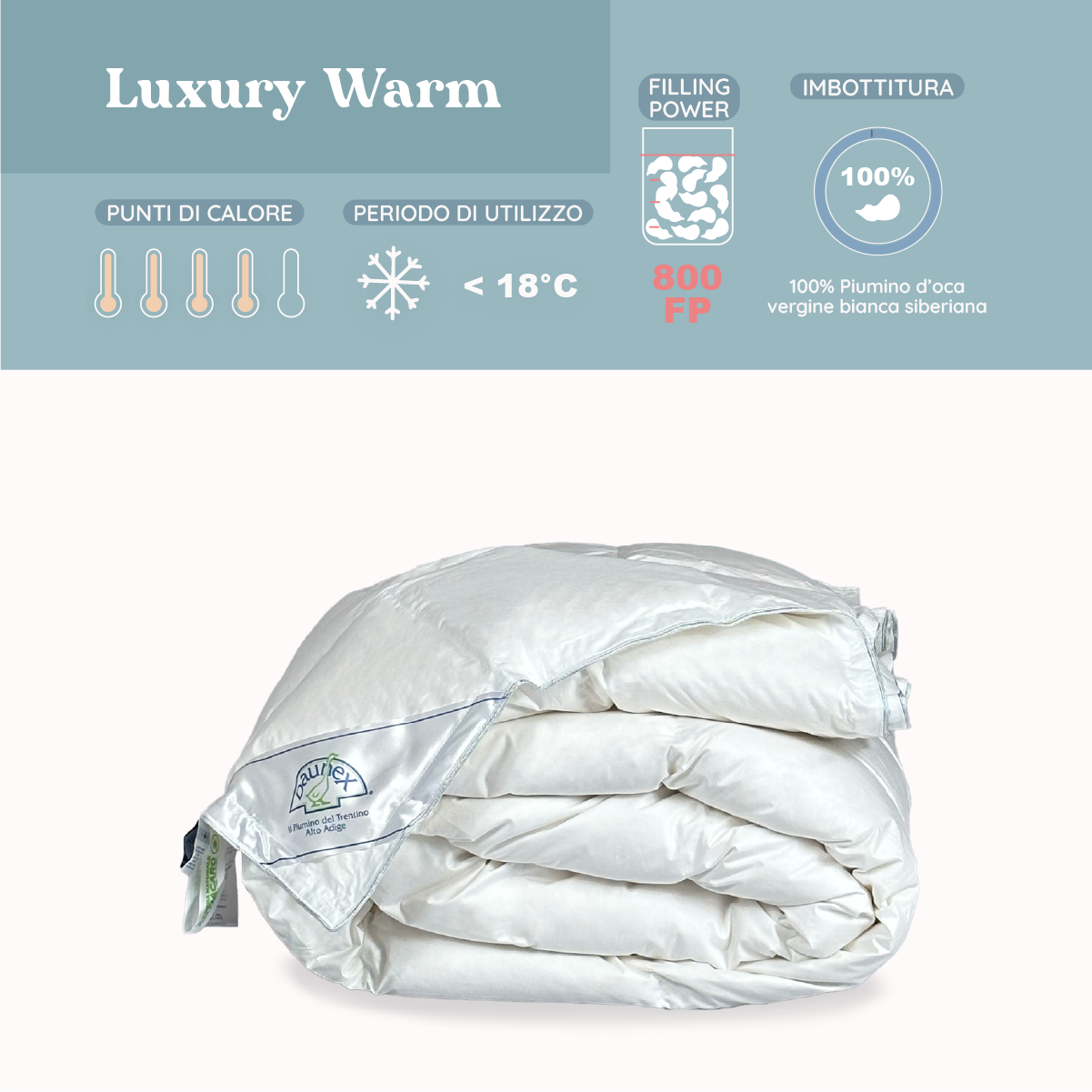 Daunex Siberian Luxury Piumino Warm