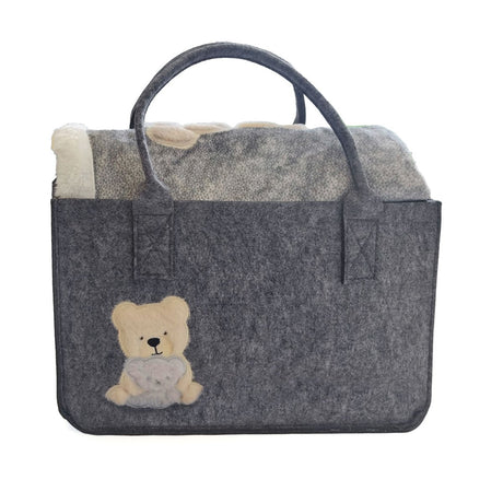 Plaid in MicroPile con Borsa Coordinata - My Teddy