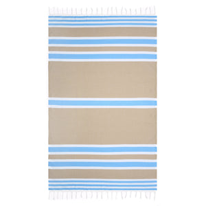 Telo Mare Fouta in Puro Cotone Rigato - Samsara