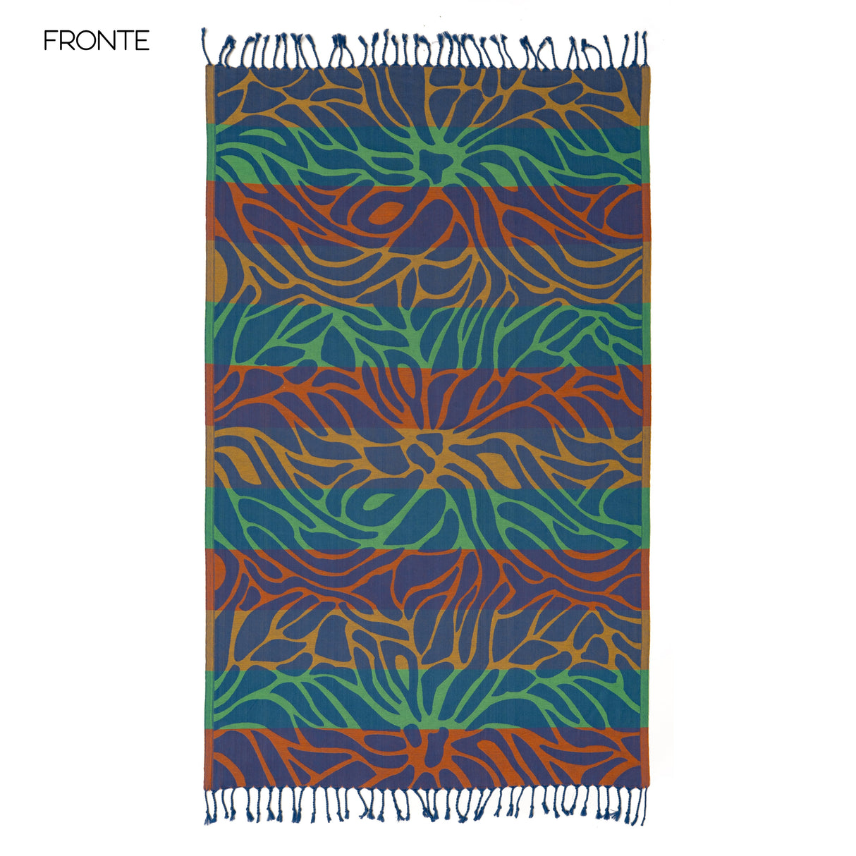 Telo Mare Fouta in Puro Cotone Jacquard Doubleface - Layla