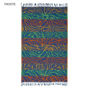 Telo Mare Fouta in Puro Cotone Jacquard Doubleface - Layla