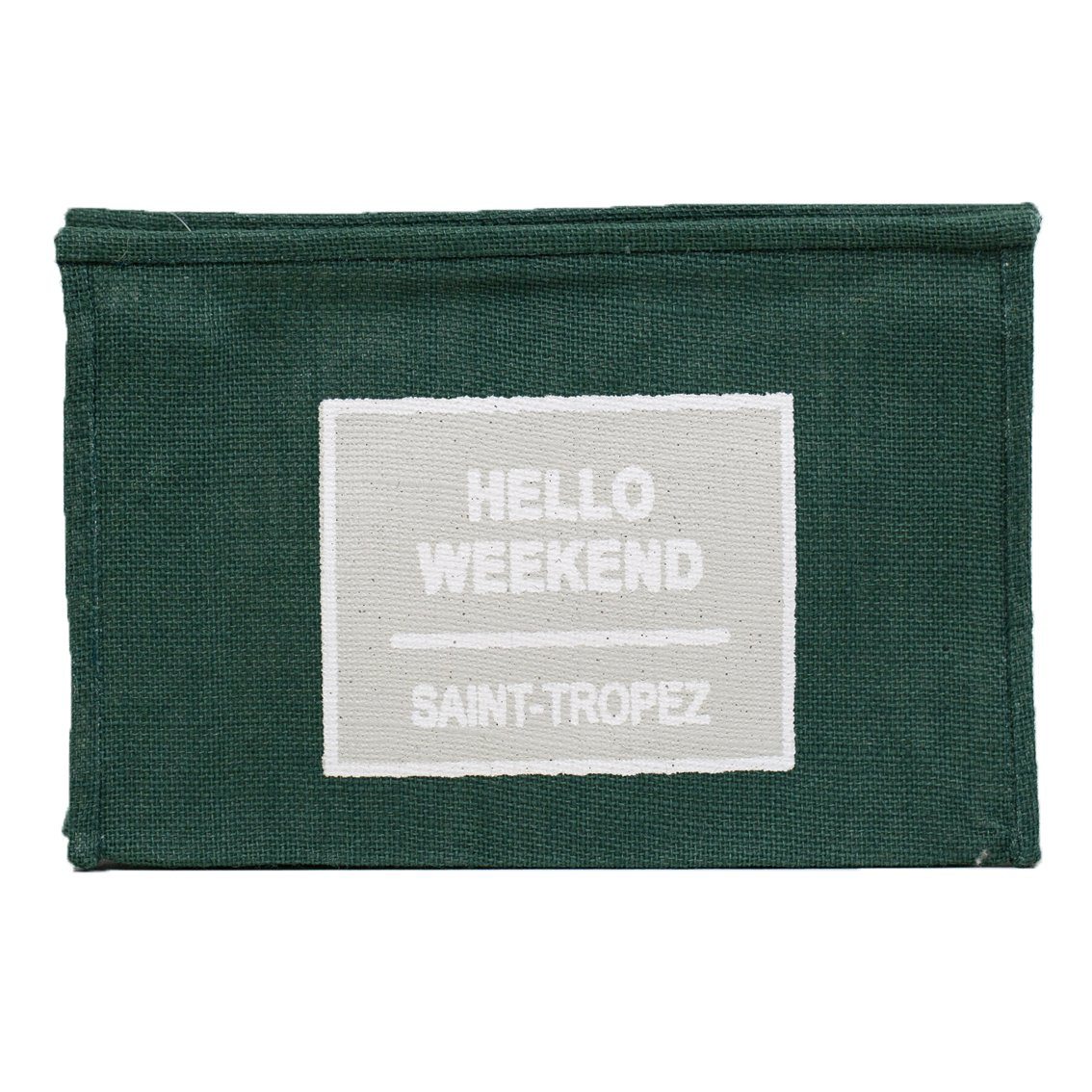 Borsa Mare e Trousse in Juta Tinta Unita - Hello Borsa Mare Marinette Saint-Tropez 