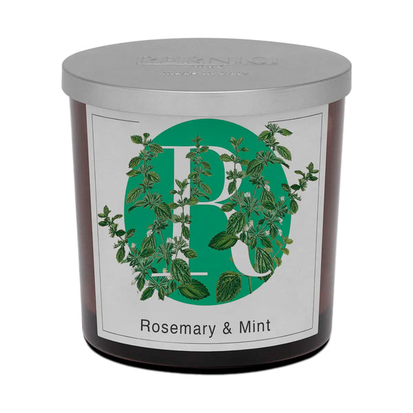 Candela Profumata Fragranza Rosmarino e Menta - Rosemary & Mint