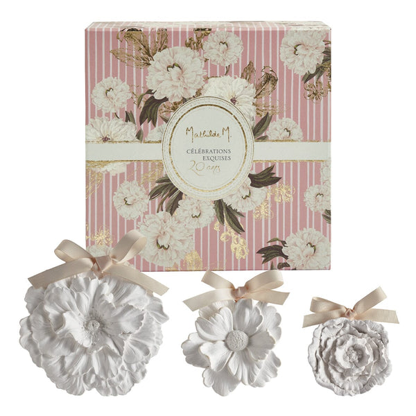 Pochette in tulle con 3 gessetti profumati Mathilde M. Secret de Santal |  Tendenze Shabby Chic