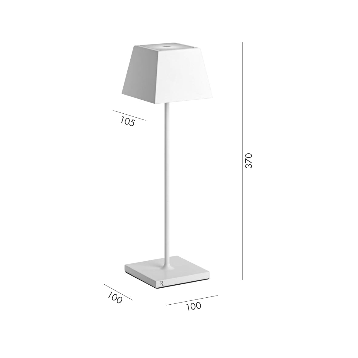 Lampada da Tavolo a Led 2700k - Siesta Lampada Rossini Illuminazione 