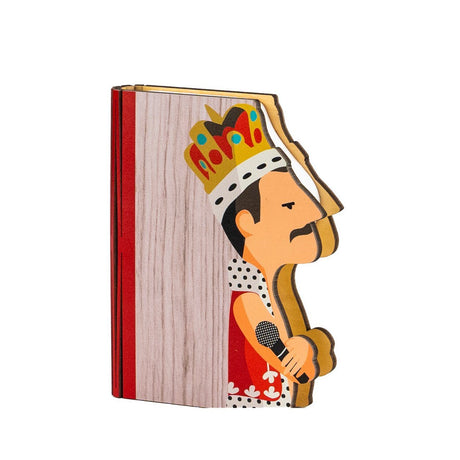 Mini Lampada Libro Portatile Herolight - Freddie Mercury Lanterna Sbam 