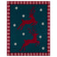 Plaid in Lana Cotta Fantasia - Deer Wood Plaid Lanerie Toscane Plaid Verde 