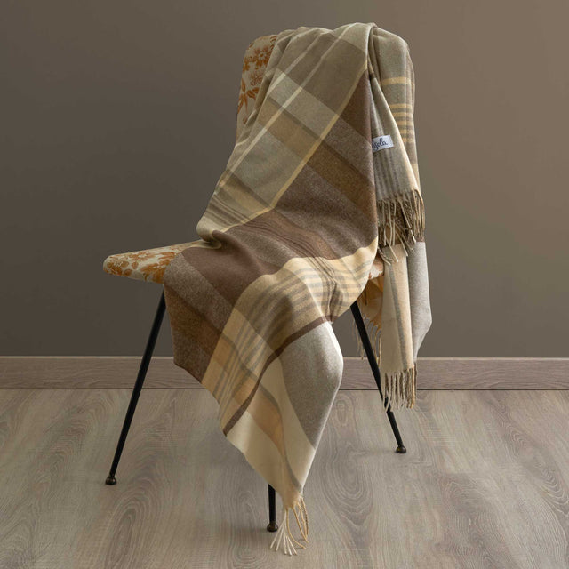 Plaid in Pile di Cotone - Courmayeur Plaid Lisola 