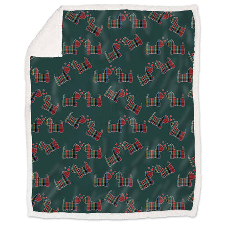 Plaid Morbidotto in MicroPile - Cuccioli Plaid Daunex Plaid Verde 