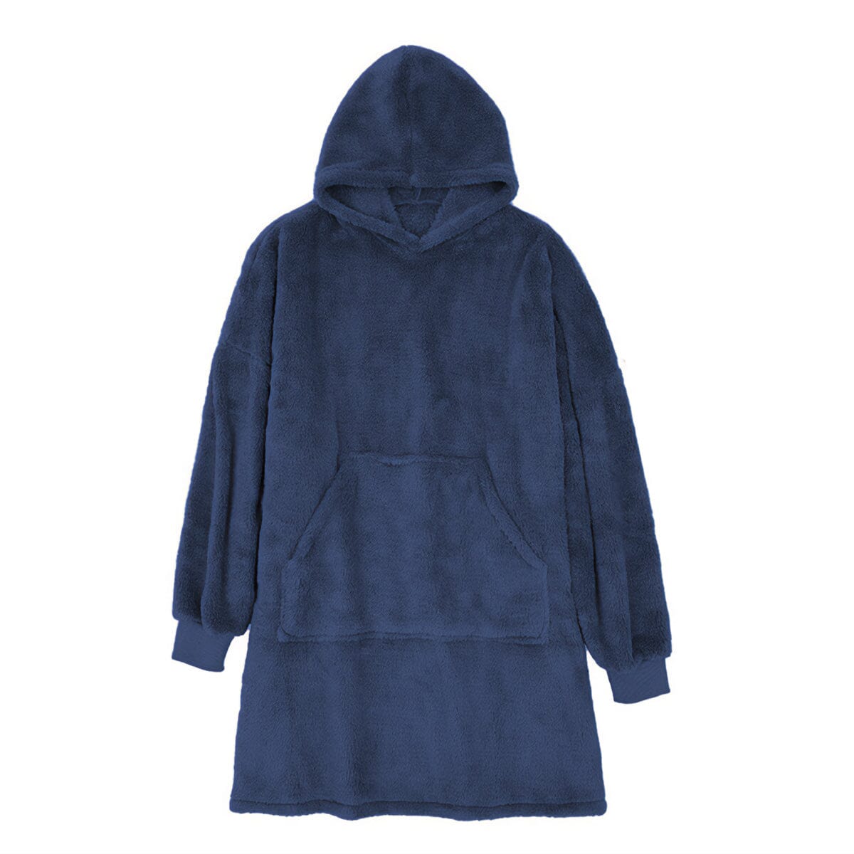 Poncho in Micropile - Prime Poncho Daunex Small/Medium Blu Navy 