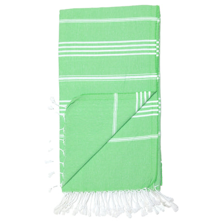 Telo Mare Fouta in Puro Cotone - Sultan Telo Mare ILVEA Verde 