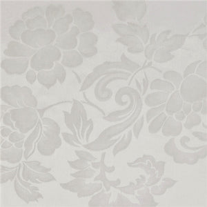 Tovaglia in Fiandra di Puro Cotone - Rose Tovaglia Lisolastore 150x180 + 6 Tovaglioli Argento 