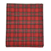 Tovaglia ovale twill di cotone tartan 