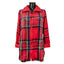 Vestaglia in Micropile Scozzese - Tartan Vestaglia Daunex Small Rosso 